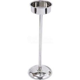 Winco  Dwl Industries Co. WB-29S Winco WB-29S Pipe Style Wine Bucket Stand for WB-4 and WB-4HV, 28-1/2"H, Stainless Steel image.