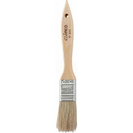 Winco  Dwl Industries Co. WBR-10 Winco WBR-10 Pastry Brush, 1"W, Wood handle image.