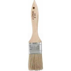 Winco  Dwl Industries Co. WBR-15 Winco WBR-15 Pastry Brush, 1-1/2"W, Wood handle image.