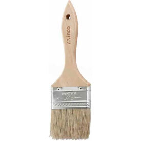 Winco  Dwl Industries Co. WBR-25 Winco WBR-25 Pastry Brush, 2-1/2"W, Wood handle image.