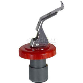 Winco  Dwl Industries Co. WBS-R Winco WBS-R - Wine Bottle Stopper, Thermoplastic Cork, Red Collar image.