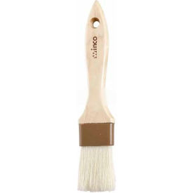 Winco  Dwl Industries Co. WFB-15 Winco WFB-15 Flat Pastry/Basting Brushes, 1-1/2"W, Wood handle image.