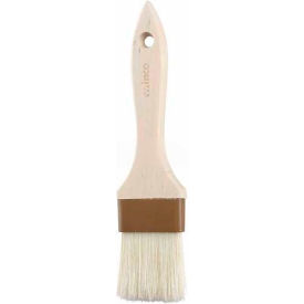 Winco  Dwl Industries Co. WFB-20 Winco WFB-20 Flat Pastry/Basting Brushes, 2"W, Wood handle image.