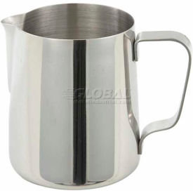 Winco  Dwl Industries Co. WP-14 Winco WP-14 Pitcher, 14 oz, 3-1/2", Stainless Steel image.