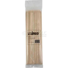 Winco  Dwl Industries Co. WSK-10 Winco WSK-10 Bamboo Skewers, 10"L image.