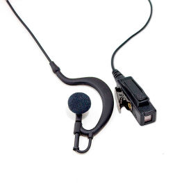 DISCOUNT TWO-WAY RADIO CORP SK12EH-X03 RCA SK12EH-X03 Ear-Bud Style 1 Wire Surveillance Kit Earpiece image.
