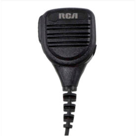 DISCOUNT TWO-WAY RADIO CORP SM220-X03S RCA SM220-X03S Police Style Speaker Mic with Screw in Connector, Medium Duty image.