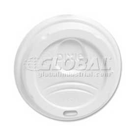 Dixie Plastic Lids PerfecTouch® Dome Fits 8 Oz. 1000/Carton White