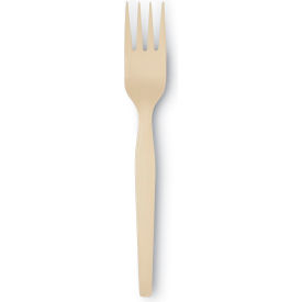 Dixie® SmartStock Series-O Refill Fork Bio-Blend Beige Pack of 960