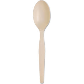 Dixie® SmartStock Mediumweight Spoons Series O 6"L Beige Pack of 960