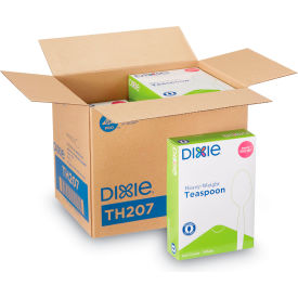 Dixie® Heavyweight Teaspoons White Pack of 1000
