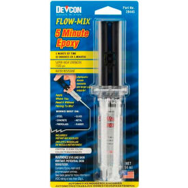 Itw Brands 20445 Devon® Flow-Mix® 5 Minute® Epoxy Syringe, 20445, 14ml Syringe image.