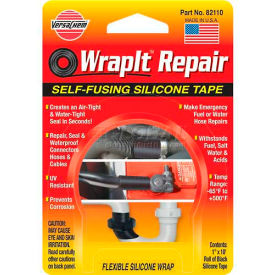 Itw Brands 82110 VersaChem® WrapIt™ Repair Self-Fusing Silicone Tape, 82110, 1" x 10 Tape image.