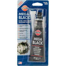 Itw Brands 99839 VersaChem® Mega Black Silicone O.E.M., 99839, 3 Oz. Tube image.