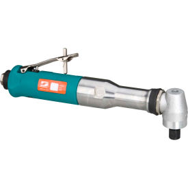 Dynabrade 54363 Dynabrade Extended Right Angle Die Grinder, 1/4" Air Inlet, 18000 RPM, .7 HP image.