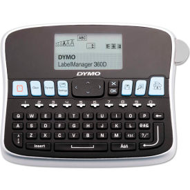 Dymo Label Maker, , 2 Lines Screen, 3 Fonts, 7-3/4