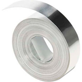 Dymo Corporation 32500 Dymo Stainless Steel Non-Adhesive Tape For Embosser 1/2" X 21 image.