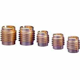 M5-0.8 Insert For Hard Wood - Brass view 2