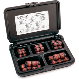 E-Z Lok Threaded Insert Assortment Kit For Metal Carbon Steel 10-32 to 7/16-20 