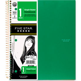 Mead Products 6190 Five Star® Wirebound Notebooks 06190, 8-1/2" x 11", 100 Sheets/Pad, 1 Pad/Pack image.