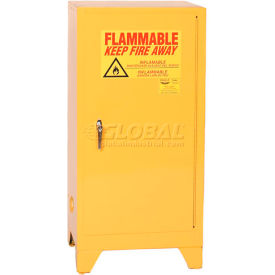Justrite Safety Group 1906XLEGS Eagle Flammable Liquid Tower™ Safety Cabinet with Manual Close - 16 Gallon image.