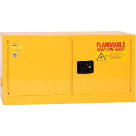 Justrite Safety Group ADD14X Eagle Flammable Liquid Safety Cabinet with Self Close - 15 Gallon image.