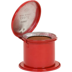 Justrite Safety Group B600D Eagle Daub Can - Metal - Red - 1/4 qt. image.