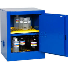 JUSTRITE SAFETY GROUP CRA1904X Eagle Acid & Corrosive Cabinet with Manual Close - 4 Gallon image.