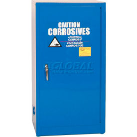 Justrite Safety Group CRA1905X Eagle Acid & Corrosive Cabinet with Self Close - 16 Gallon image.