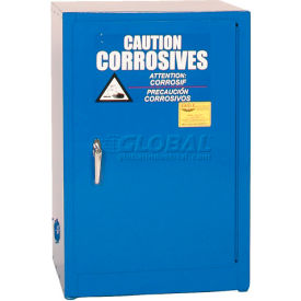 Justrite Safety Group CRA1924X Eagle Acid & Corrosive Cabinet with Self Close - 12 Gallon image.