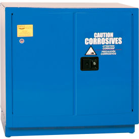 Justrite Safety Group CRA71X Eagle Acid & Corrosive Cabinet with Manual Close - 22 Gallon image.
