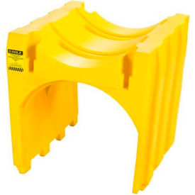 Justrite Safety Group 1606 Eagle 1606 Single Drum Poly Stacker - Yellow image.