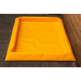 Justrite Safety Group T8103G Eagle 4 Drum SpillNEST™ Utility Tray T8103G with Grate 57-3/4" x 57-3/4" x 3" - 30 Gallon Cap. image.