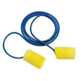 Ear 311-4101 3M™ E-A-R™ Classic™ Metal Detectable Earplugs, Corded, 311-4101, 200 Pairs image.