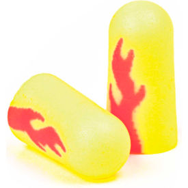 E-A-Rsoft Yellow Neon Blasts Foam Earplugs, Ear 312-1252, 200-Pair