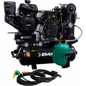 Emax Compressor EGES14020T Emax® 3 in 1 Piston Air Compressor, Generator & Welder, Truck Mounted, 14 HP, 20 Gal. Capacity image.