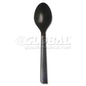 Eco-Products® ECOEPS113 Spoons Recycled Polystyrene Black 1000/Carton