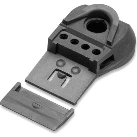 Erb Industries Inc WELSA93 Elvex® QuickSnap™ Universal Slot Adaptor, Fits 29mm to 33mm Slotted Safety Caps, Black image.