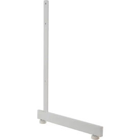 L-Shaped Leg For Grid Panel - Semi-Gloss White