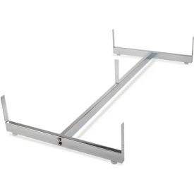 Gondola Base for Grid Panels - Chrome 