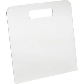 Econoco Corp HP/SFB-L Large Acrylic Folding Board 11" X 12" Clear image.