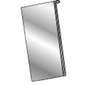 Econoco Corp HP/SG811V 8-1/2"W X 11"H Acrylic Sign Holder Vertical For Slatwall/Gridwall - Clear image.