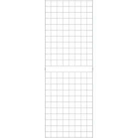 Econoco Corp W2X6 2 x 6 - Portable Wire Grid Wall Panel - Semi-Gloss White image.