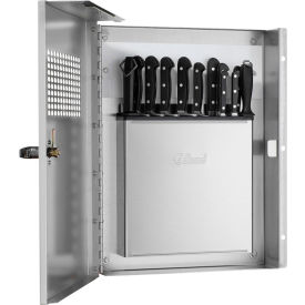 Edlund Co KLC-994 Edlund KLC 994, Locking Knife Cabinet with Integrated KR-699 Knife Rack, Stainless Steel image.
