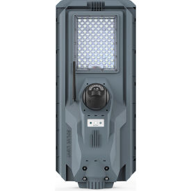 eLEDing® Radar Sensing Solar Area LED Light 30W 6500-7500K 2500 Lumens Black 