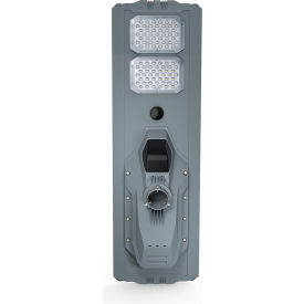 eLEDing® Starship Solar Street Light 200W 6000-6500K 6500 Lumens Gray 