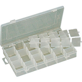 Eclipse Enterprises, Inc. 900-040 Eclipse 900-040 - 24 Adjustable Plastic Compartment Box 11"L x 7"W x 1-3/4"H image.