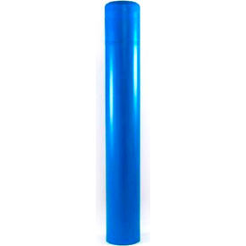 Encore Commercial Products Inc 8x52BLUNT Post Guard® Bollard Cover, 8 7/8" Dia. x 52"H, Blue W/ No Tape, 8x52BLUNT image.