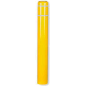 Encore Commercial Products Inc CL1386AA Post Guard® Bollard Cover CL1386AA, 7"Dia. X 60"H, Yellow W/No Tape image.