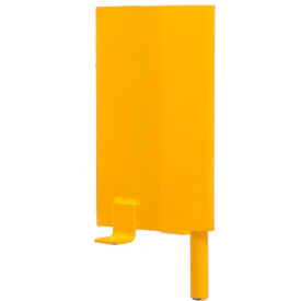 Encore Commercial Products Inc ENC-PRG12WB Pallet Rack Guard, 12"H, Yellow Powder Coat image.